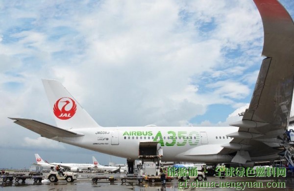 日本商用飞机使用气化木屑制成的可持续航空燃料完成首次飞行